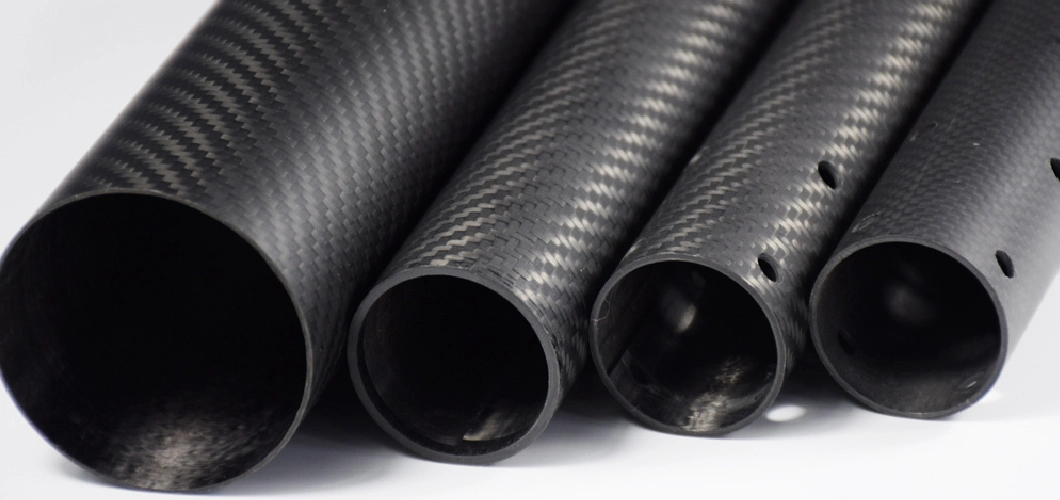 China Factory Custom High Strength Carbon Fiber Tube 24t Round Carbon Fiber Tubing 3K