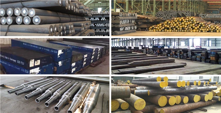 Hot Forged Alloy Steel Carbon Steel Flat Head Shaft Drive Flat Head Shaft