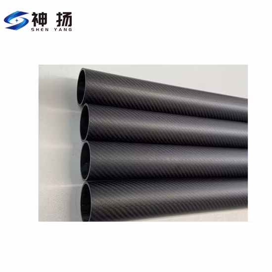 高強度ドローンアーム、3Kカーボンファイバーチューブ、マットツイルカーボンファイバーチューブ