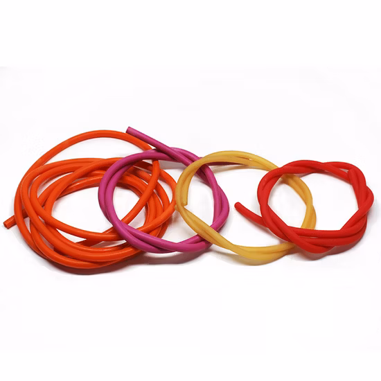 フィットネスダイビングラテックス製のカスタマイズされたトレーニング抵抗ラテックスエクササイズチューブ