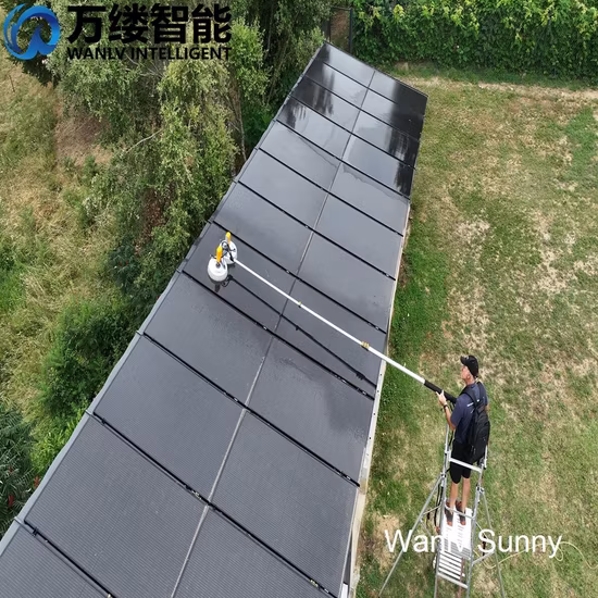 太陽光発電ソーラーパネル洗浄機、回転ソーラーブラシ